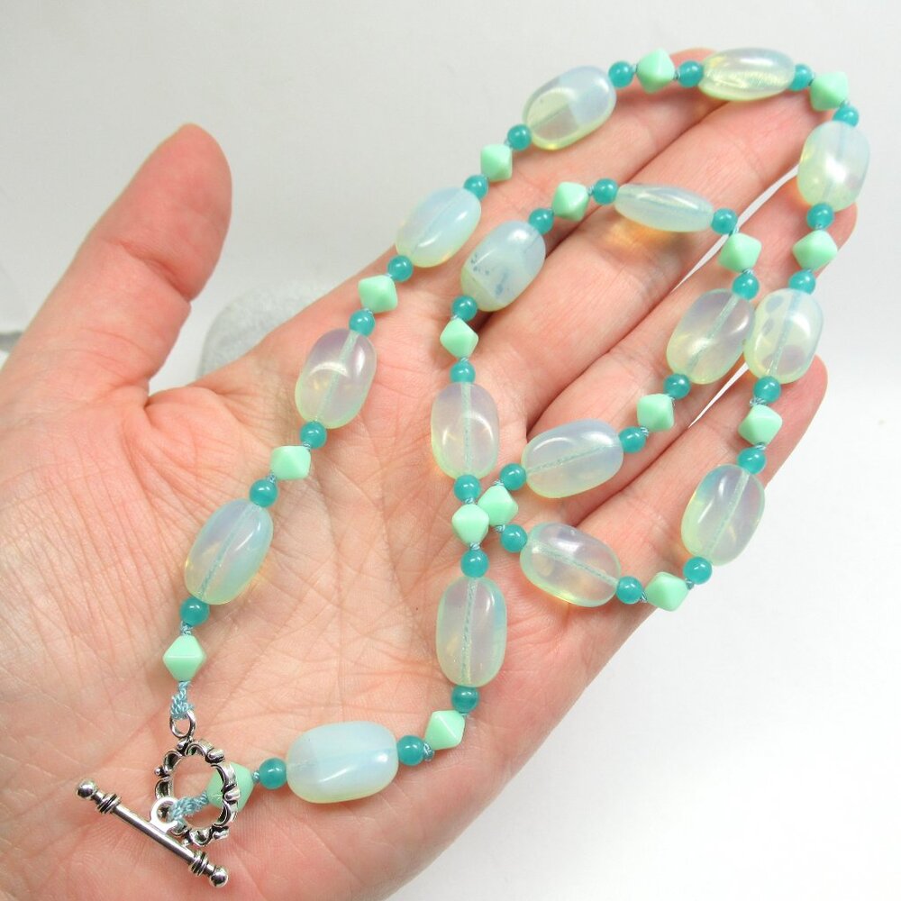 Czech Glass bead necklace